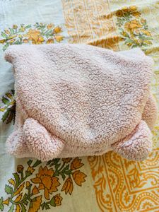Adorable Baby Swaddle Blanket with Hood