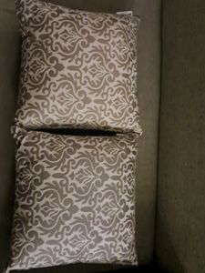 Two New Cushion Covers With Fillers