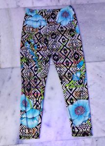 Combo Of 4 Leggings, Stretchable Elasticated Waist