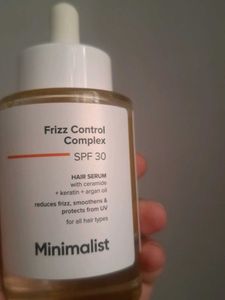 Minimalist Frizz Control Complex SPF 30 Hair Serum