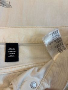 H&amp;M White Denim Jeans