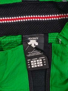Green Descente Track Jacket