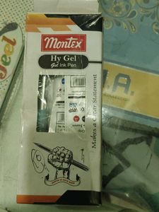 Montex  Gel Pens - Pack of 8