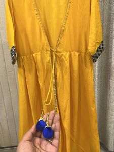 Yellow Ethnic Shrug