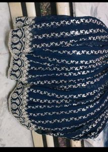 Elegant Blue Lehenga