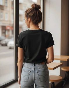 Black Graphic Tee