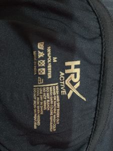 Hrx Navy Blue T Shirt