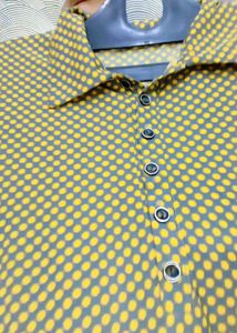 polka dot summer top