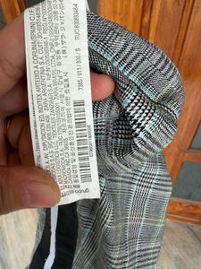 Zara Plaid Mini Dress