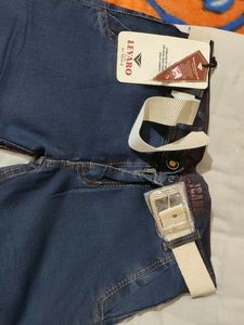 Formal Office Wear Blue Jeans For Boys