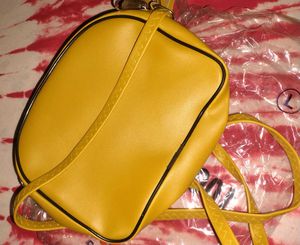 Yellow Crossbody Bag