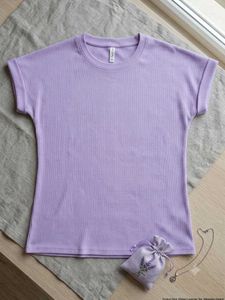 Paisley Print Shirt &amp; Lavender Tee