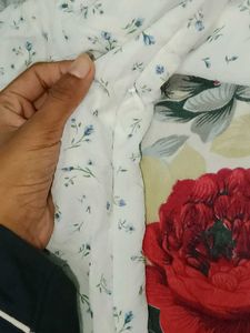 H&amp;M Chic Floral Print Mini Dress
