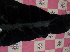 Cozy Black Faux Fur Jacket