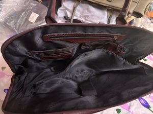 Stylish Maroon Handbag
