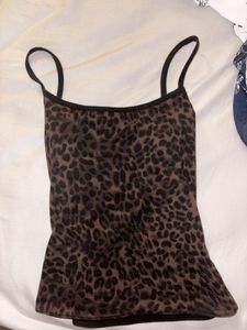 H&amp;M Leopard Print Tank Top