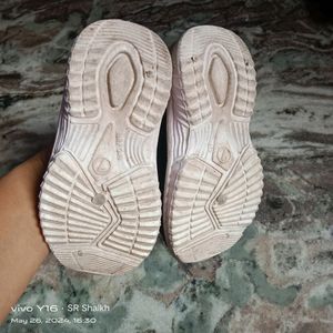 Black 'Air' Slip-On Sneakers - Youth Size
