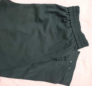 Olive colour formal pant