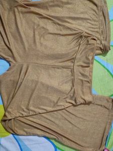 Sparkling Gold Palazzo Pants