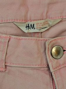 Girls H&amp;M Pink Denim Shorts