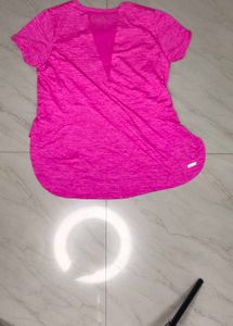 Vibrant Pink Active T-Shirt