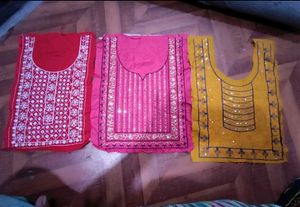 8 Pieces Combo Of Neck Embroidered Patches New