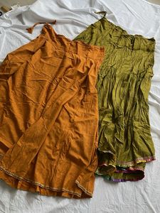 Combo of 2 Bohemian Print Ethnic Skirt
