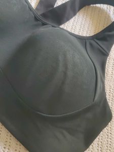 Black Sports Bra