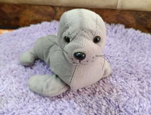 Cute Grey Seal Plush Toy