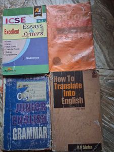 Set of 4 Used Academic Books