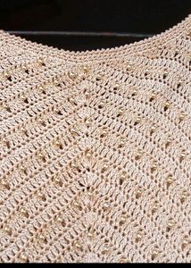 Nude Colour Pearl Top