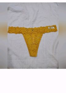 Pink Victoria's Secret Thong