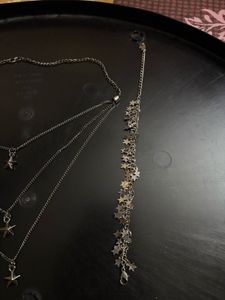 Layered Star Necklace &amp; Bracelet Set