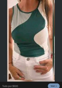 I. Trendy Color Block Tank Top