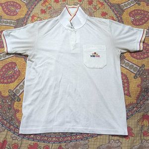 Men's White Polo Shirt