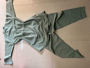 Stylish Green Kurta Set with Pants