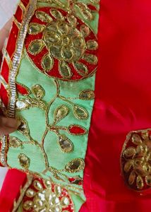 Unused new Gota patti saree