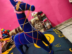 Rajasthani Standing Horse For Kids