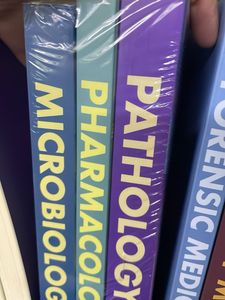 Medical Textbooks - Microbiology, Pharmacology, Pa