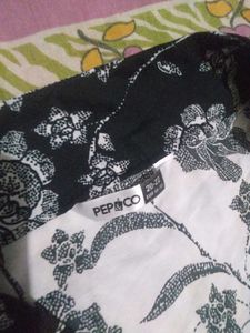 Elegant Floral Print Kimono Style Kurta