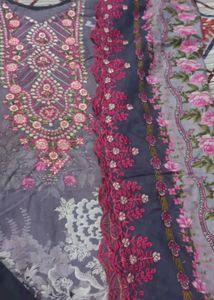 Embroidered Kurta Set with Trousers