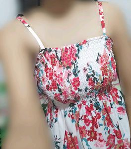 Floral slip Midi Dress