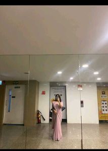 Elegant Pink Saree with Embellished Blouse