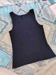 GAP Navy Ribbed Tank Top