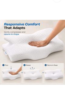 orthopedic butterfly pillow