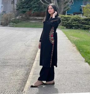 Black Kurta Set