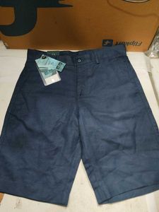 Men's Blue Casual Shorts