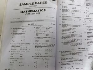 Educart Sample Paper Class 10 Standard Maths