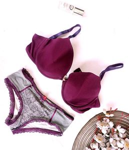 Purple Bra &amp; Panty Set