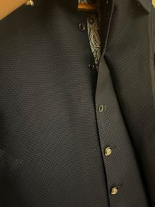 Royal midnight Regent sherwani with free brooch